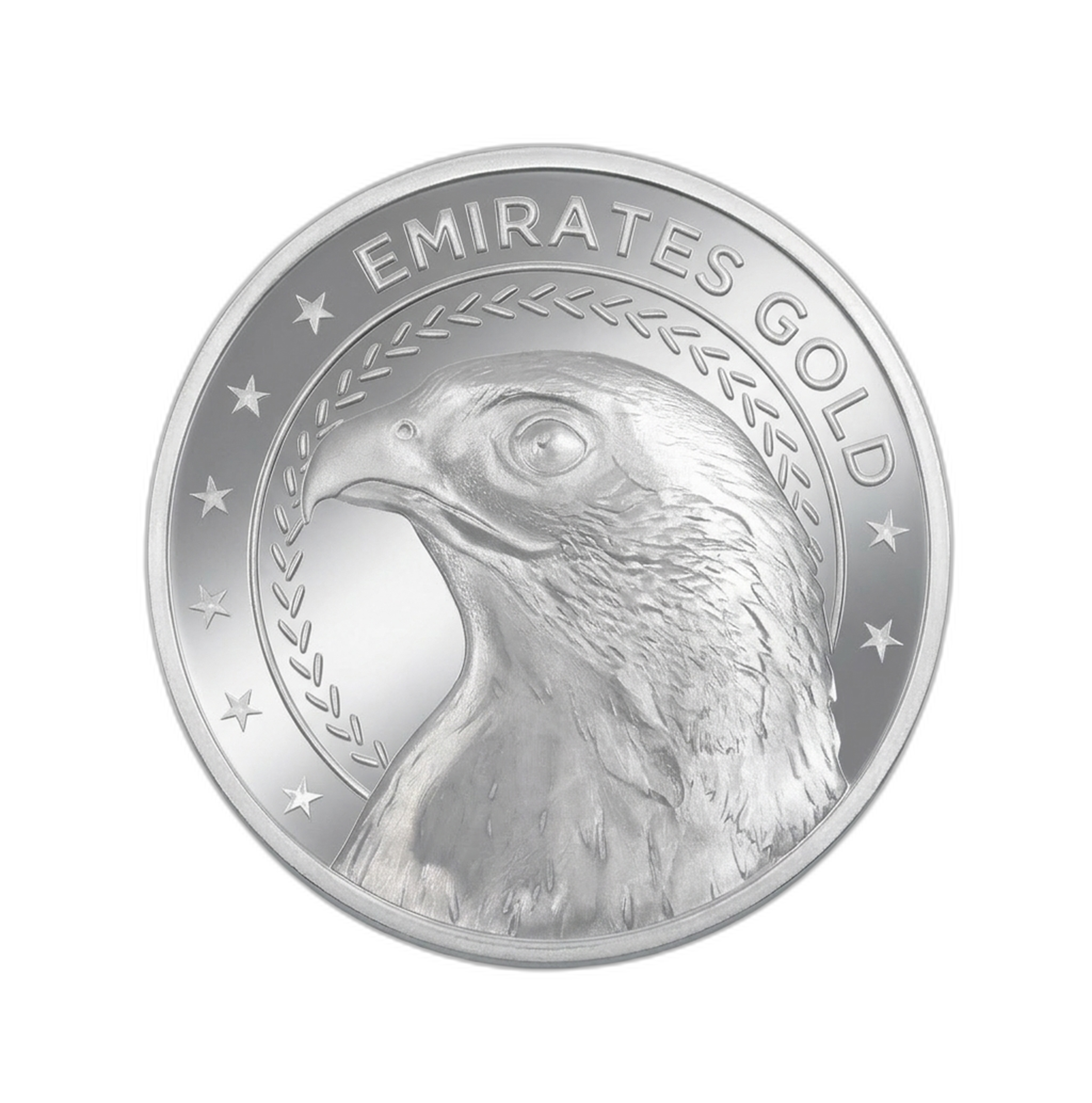Emirates Gold Falcon Coin 1 Oz Pure Silver
